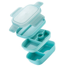 Lunchbox Für Kinder Aus Kunststoff Mit Besteck Und Suppenschale
