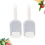 2 Sets Kunststoff Reislöffel Mit Halter Und Staubschutzabdeckung 10