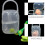 12Pcs Portable Pacifier Case Clear Reusable Plastic Baby Container 8