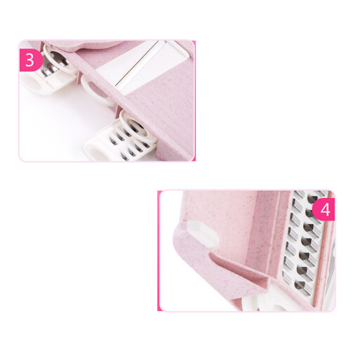 Kitchen Multifunktionshacker Für Gemüse Und (Pink) 1