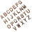 26 Teile Tür Alphabet Schild Adress Selbstklebend 9