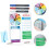 Worgeous  Portable Planning Board Schedule With Clock Office 5