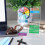 Worgeous  Portable Planning Board Schedule With Clock Office 8