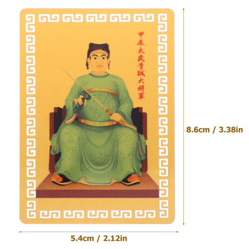 Tai Kaart Plaque Amulet Chinese 2