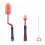 Brosse Flexible Biberon Silicone Rose Bébé Nettoyage 4