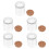 5St Kleine Pudding Wunschflaschen Aus Mit 7