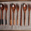 One Set Portable Camping Picnic Tableware Wooden Fork Spoon Chopsticks 4