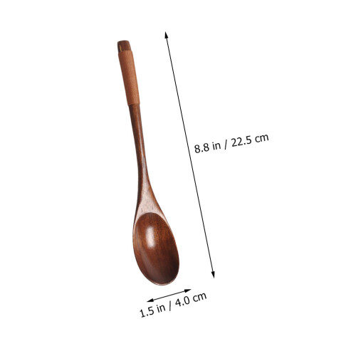 One Set Portable Camping Picnic Tableware Wooden Fork Spoon Chopsticks 1