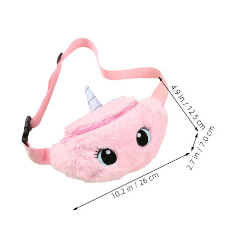 Plüsch Gürtel- Brusttasche 1