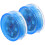 1 Pair Universal Car Door Warning Lights Magnetic Sensor Blue 4