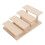 Solid Wood Eyeglasses Display Rack Beige Storage Organizer 9