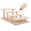 Solid Wood Eyeglasses Display Rack Beige Storage Organizer 10
