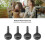 4Pcs Black Solid Wood Violin Tuning Peg Replacement M00590 3