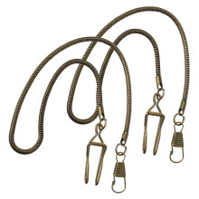 2Stk Taschenuhrketten Metall Für Herren Vintage Dekorative Accessoires