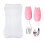1 Set Besteck Kinder Trainingsgeschirr Mit Box (Pink) 9