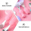 1 Set Besteck Kinder Trainingsgeschirr Mit Box (Pink) 8