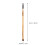 6Pcs Portable Khaki Eyebrow & Lash Curling Brushes Makeup Tools 9