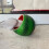 Gamelle Hamster Résine Vert Forme Pastèque, Pratique Et Lavable 8