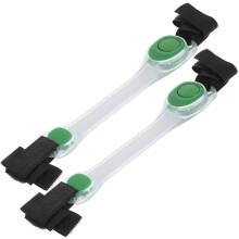 2St LED Lichtsier Armbanden PVC Voor Hardlopers Buiten Veiligheid