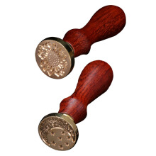 2Sets Vintage Wax Stamp Voor Sealing, Decoratie En Cadeaugebruik