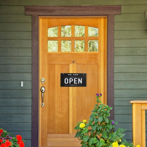 Open Close Schild Für Geschäft Und Tür, Outdoor 2