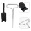 1 Set Winterzubehör Eiszubehör Adapter Universelles Eisankerwerkzeug 11