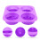 1Stk Silikon Backform DIY Muffin Blumenmotiv Antihaft Backhilfe 3