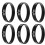 12Stk Karomuster Silikon Armbänder -Thema 9