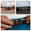5 Pcs Wide Webbing Holder Ring Belt Trinket Storage Case Black 6