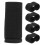 5 Pcs Wide Webbing Holder Ring Belt Trinket Storage Case Black 9