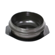 1 Set Keramik-Casserole Antihaft Bibimbap-Topf Schmorhuhn Kochtopf