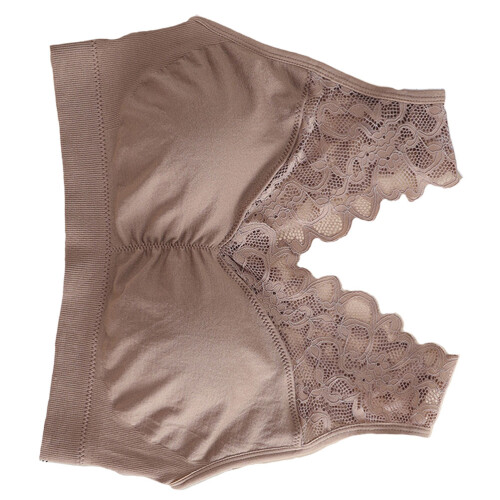 1Pc Khaki Strap Bralette Bra Crop Top Comfortable Soft Fabric