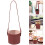 Handheld Coffee Sleeve Lederen Drinkdrager Met Handvat 5