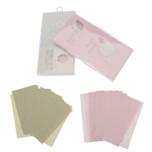 2 Stuks Olieabsorberend Papier, Gezichtsdoekjes, Olieblottingpapier