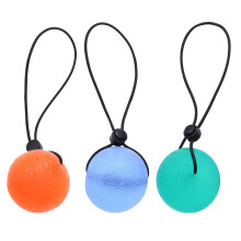3 Stk. Handgriffe Krafttrainer Fingergriffball Mit Seil