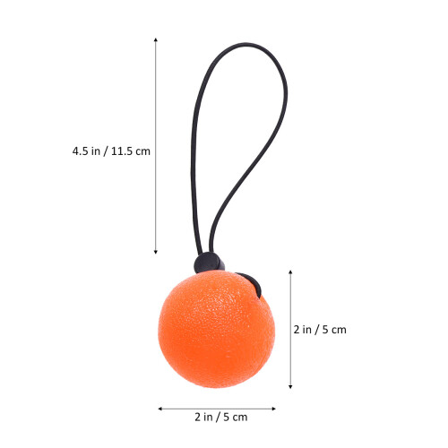 3 Stk. Handgriffe Krafttrainer Fingergriffball Mit Seil 1