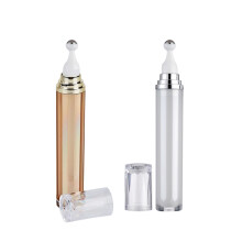 2Stk. 20Ml Roll-On-Flaschen Für Augencreme (Gold, Weiß)