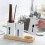 Flatware Organizer Mit Holzunterlage Für Küchenarbeitsplatte 4