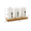 Flatware Organizer Mit Holzunterlage Für Küchenarbeitsplatte 3