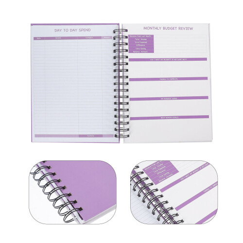 Budget Notizbuch Monatliche Planung Geldplaner 2