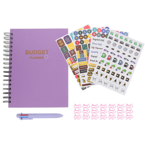 Budget Notizbuch Monatliche Planung Geldplaner 1
