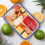 Bento Box Lunchbox Mit Fächern Bento Mittagsdose Mit Besteck 6