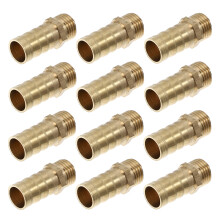 12St Luftschläuche Anschlussstück Robuste Schlauchhülse Messing