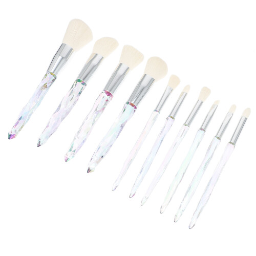 10Stück Professionelle Make-Up- Set Foundationpinsel Kit