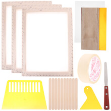 1 Set Silk Screen Frame, Herbruikbare Zeefdruk Kit