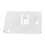 Multi-Function Steel Sewing Machine Needle Plate for JD1004 HF107 6.5x6cm 13