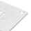 Multi-Function Steel Sewing Machine Needle Plate for JD1004 HF107 6.5x6cm 9