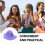 1Seau Chapeau Bob Violet Protection Et Cou 6