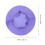 1Seau Chapeau Bob Violet Protection Et Cou 2