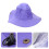 1Seau Chapeau Bob Violet Protection Et Cou 11